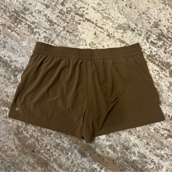 Athleta Women's Brown Athletic Shorts The style is weekender - Picture 3 of 8